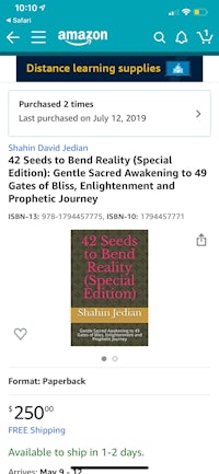 a screenshot of a book on amazon