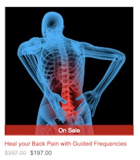 heal your back pain with guided frequencies